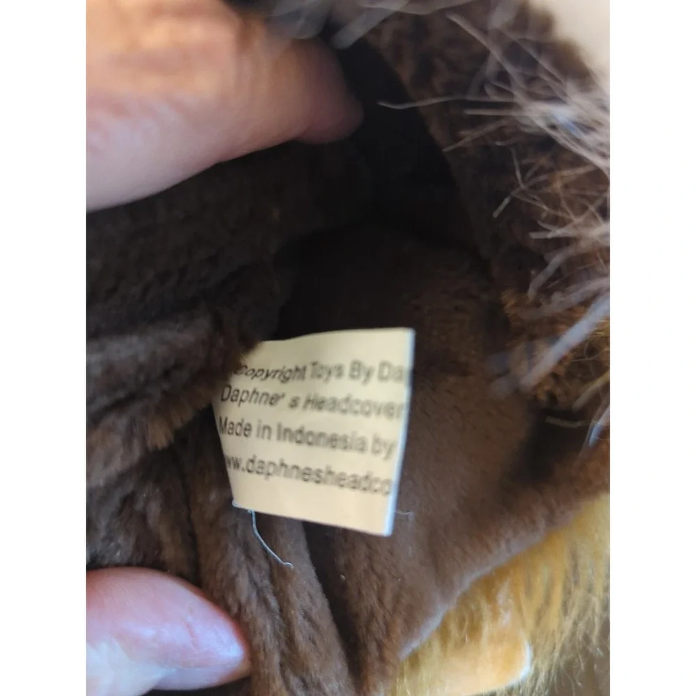 Vintage Daphne's Head Cover Maine Coon Cat Golf Club Cover